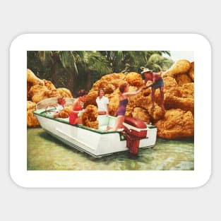 Fried Chicken Drive-thru Sticker